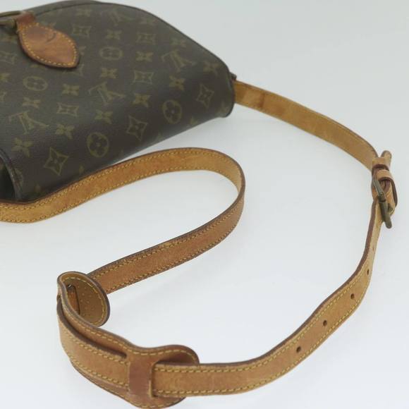 LOUIS VUITTON Monogram Saint Cloud GM Shoulder Bag Vintage M51242 LV Auth 62003 - Picture 7 of 16